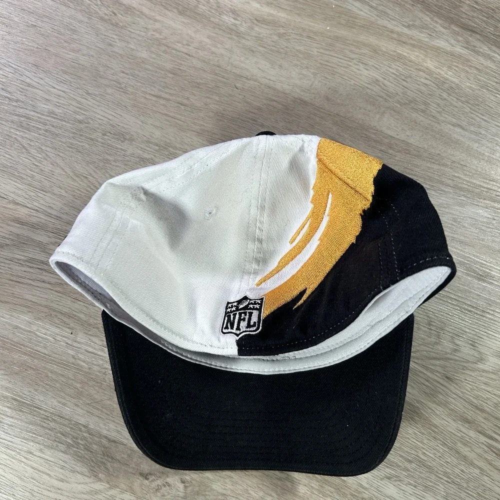 Reebok Pittsburgh Steelers Splash Fitted Hat Small/Medium NFL Football Cap